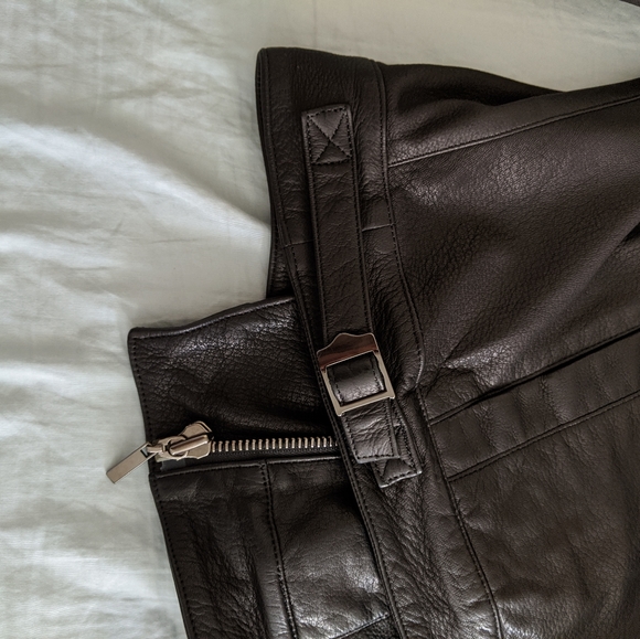 M/M Attachment Leather Jacket - Picture 5 of 14